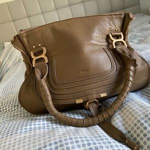 Chloe handbag marcie satchel